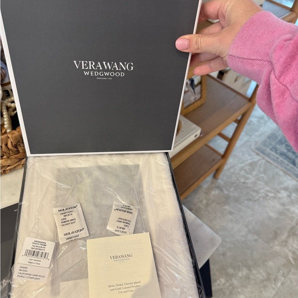 Vera Wang Wedgwood Silver Frame